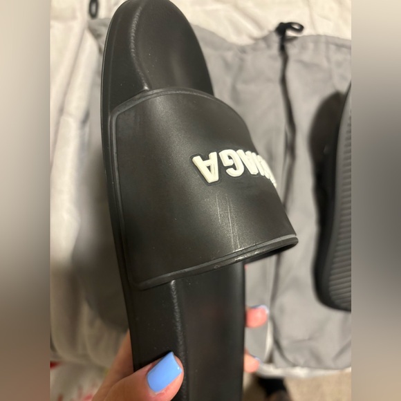 Authentic Balenciaga Pool slides, size 9 - Picture 2 of 4